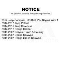 Charger l&#39;image dans la galerie, Front Tie Rod End &amp; Boot Kit For Jeep Dodge Patriot Compass Grand Caravan Town