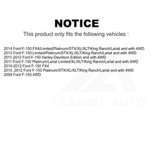 Charger l&#39;image dans la galerie, Front Suspension Control Arm And Ball Joint Assembly Bar Link Kit For Ford F-150