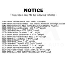 Charger l&#39;image dans la galerie, Front Suspension Control Arm Ball Joint Link Kit For Chevrolet Silverado 1500 XL