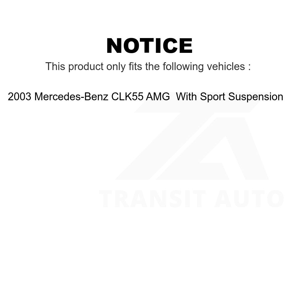 Front Suspension Control Arm And Ball Joint Link Kit For Mercedes-Benz CLK55 AMG