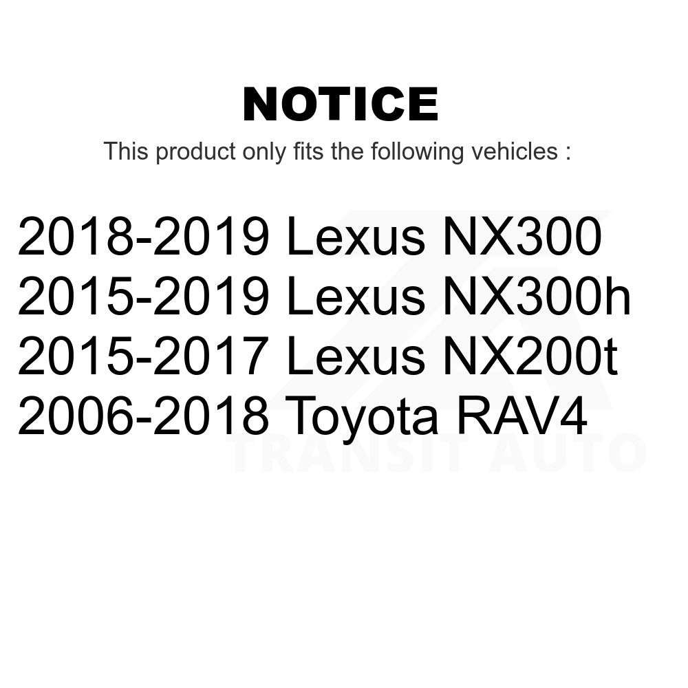 Front Suspension Control Arm & Ball Joint Link Kit For Toyota RAV4 Lexus NX200t