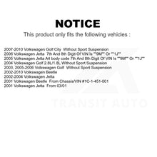 Charger l&#39;image dans la galerie, Front Suspension Control Arm And Ball Joint Link Kit For Volkswagen Jetta Beetle