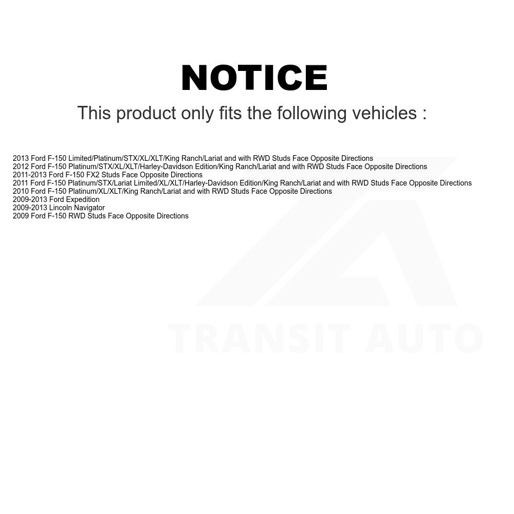 Front Suspension Control Arm And Ball Joint Link Kit For Ford F-150 Expedition