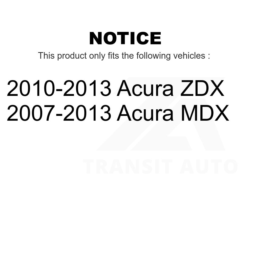 Front Suspension Control Arm And Ball Joint Assembly Link Kit For Acura MDX ZDX