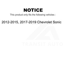 Charger l&#39;image dans la galerie, Front Suspension Control Arm &amp; Ball Joint Assembly Link Kit For Chevrolet Sonic