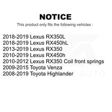 Charger l&#39;image dans la galerie, Front Suspension Control Arm And Ball Joint Link Kit For Toyota Highlander Lexus