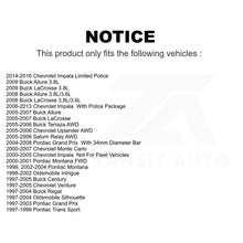 Charger l&#39;image dans la galerie, Front Suspension Control Arm Ball Joint Link Kit For Chevrolet Impala Buick Prix