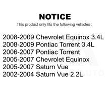 Charger l&#39;image dans la galerie, Bras de commande de Suspension avant et Kit de liaison à rotule pour Chevrolet Equinox Saturn 