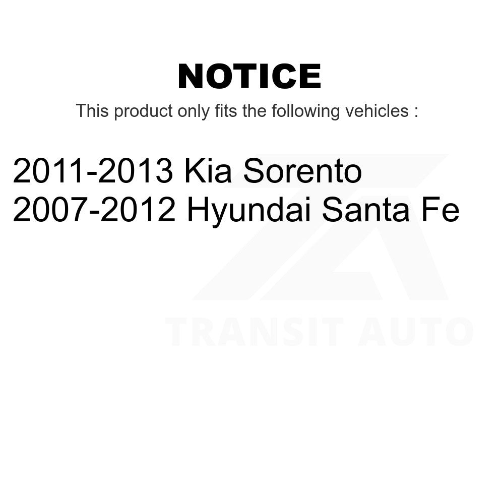 Front Suspension Control Arm And Ball Joint Link Kit For Hyundai Santa Fe Kia