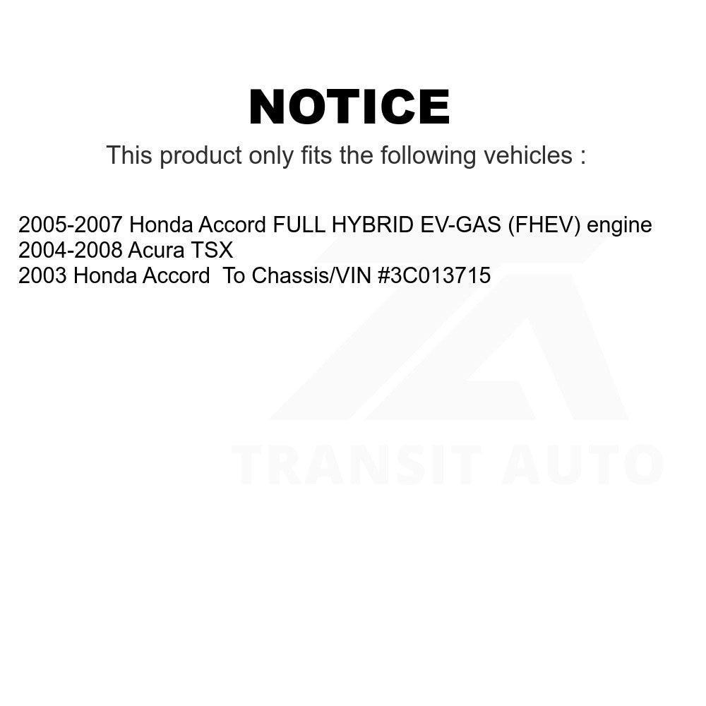 Front Suspension Control Arm And Ball Joint Link Kit For Honda Accord Acura TSX