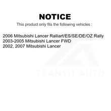 Load image into Gallery viewer, Front Control Arm &amp; Ball Joint Tie Rod End Link Kit (8Pc) For Mitsubishi Lancer