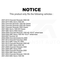 Load image into Gallery viewer, Front Control Arm &amp; Ball Joint Tie Rod End Link Kit For Chevrolet Silverado 2500