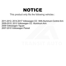 Load image into Gallery viewer, Front Control Arm Ball Joint Tie Rod End Link Kit (8Pc) For Volkswagen CC Passat