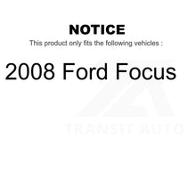 Load image into Gallery viewer, Front Control Arm And Ball Joint Tie Rod End Link Kit (8Pc) For 2008 Ford Focus