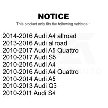 Load image into Gallery viewer, Front Control Arm Ball Joint Tie Rod End Link Kit (8Pc) For Audi A4 Q5 A5 S5 S4