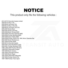 Load image into Gallery viewer, Front Suspension Bar Link Pair For Chevrolet Impala Buick Pontiac Grand Prix