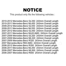 Charger l&#39;image dans la galerie, Front Suspension Bar Link Pair For Mercedes-Benz ML350 GL450 R350 GL550 ML500