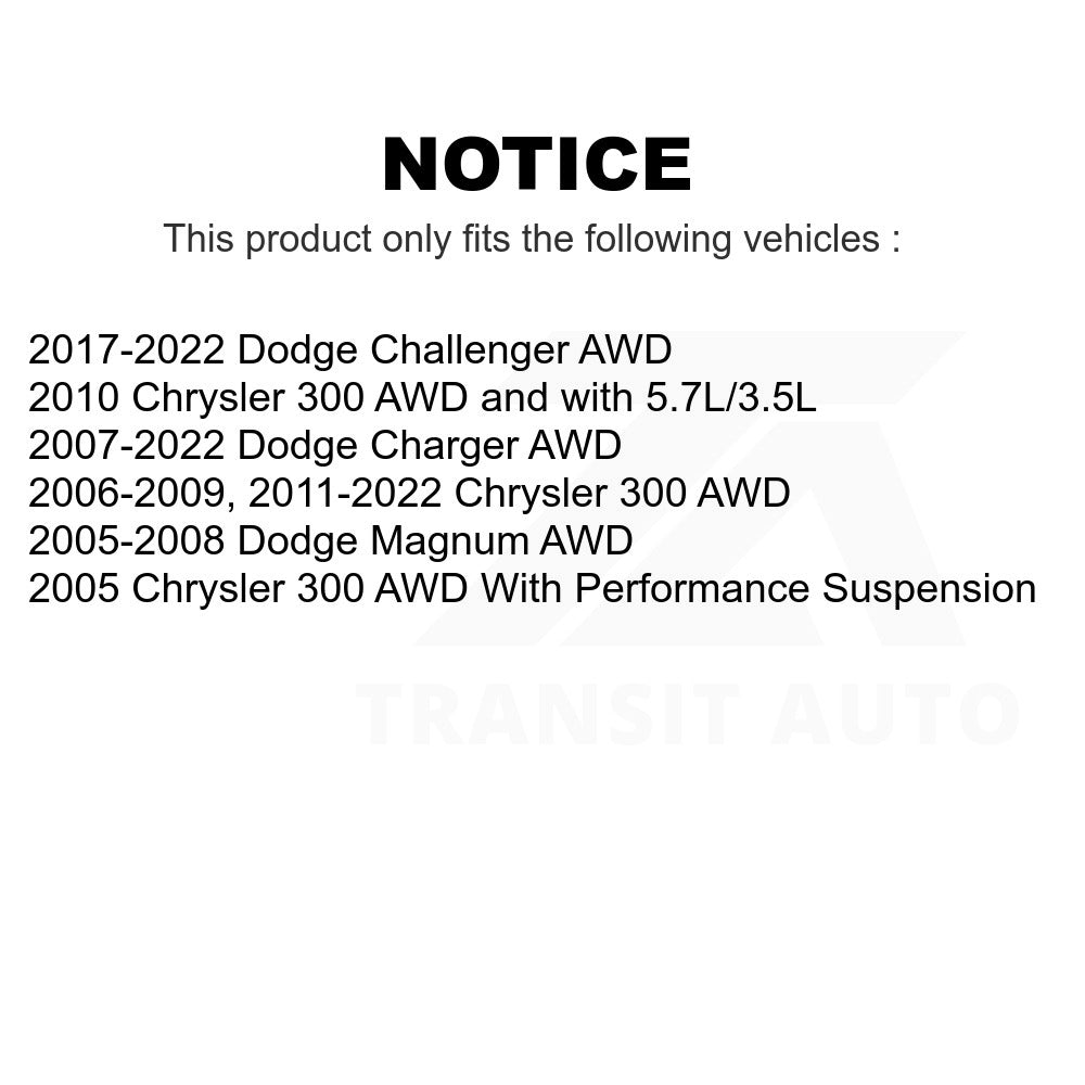 Front Suspension Bar Link Pair For Dodge Charger Chrysler 300 Challenger Magnum