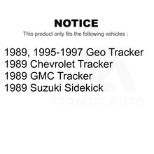 Load image into Gallery viewer, Front Suspension Bar Link Pair For Geo Tracker Suzuki Sidekick GMC Chevrolet