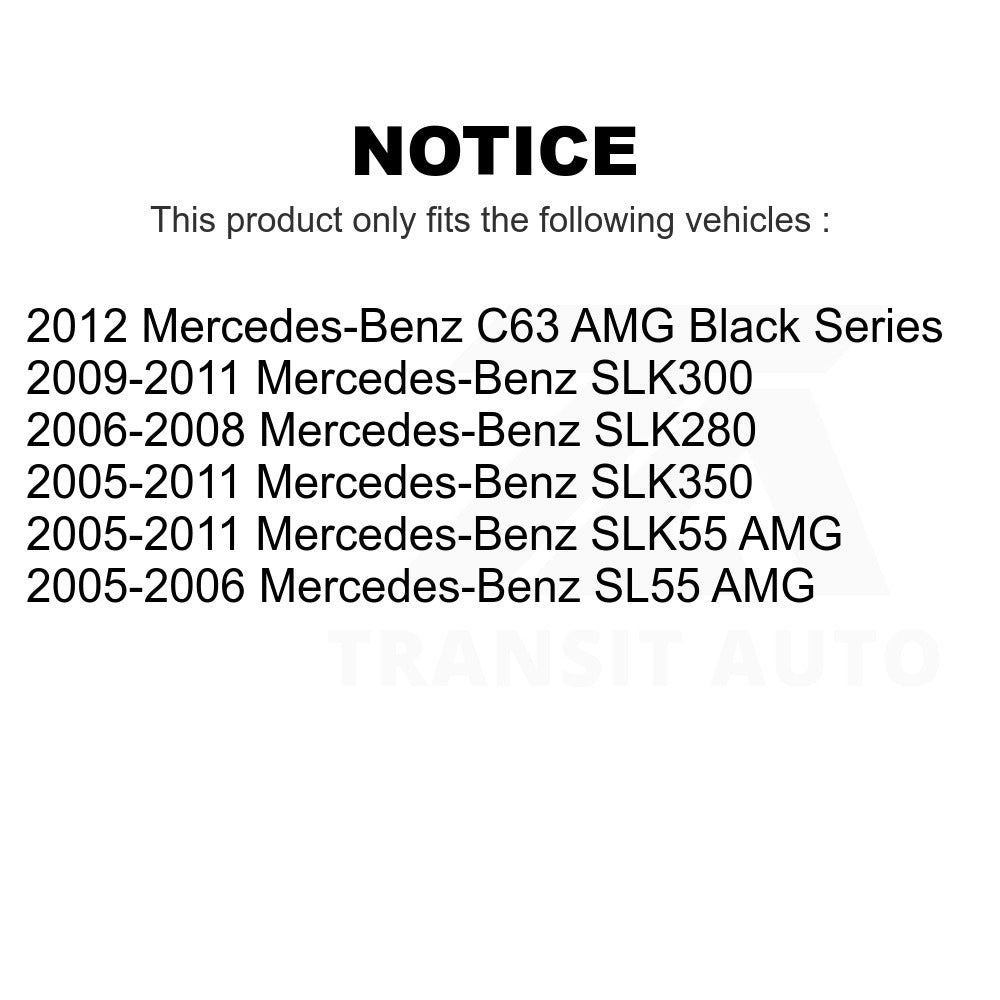 Front Suspension Bar Link Pair For Mercedes-Benz SLK350 SLK280 SLK300 SLK55 AMG