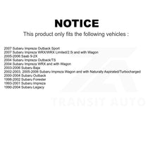 Charger l&#39;image dans la galerie, Front Suspension Bar Link Pair For Subaru Impreza Outback Legacy Forester Baja