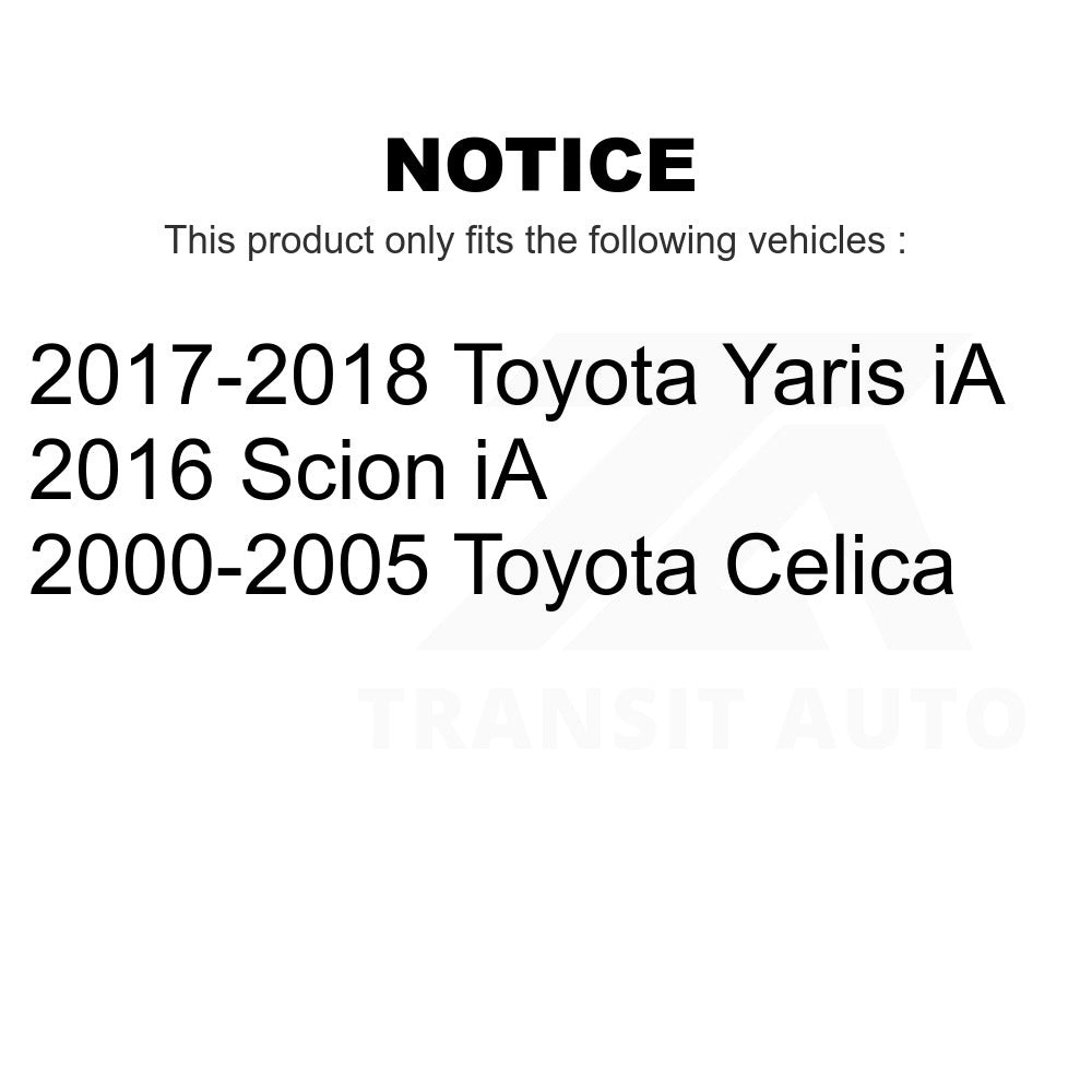 Front Suspension Stabilizer Bar Link Pair For Toyota Celica Yaris iA Scion