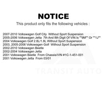 Load image into Gallery viewer, Front Suspension Stabilizer Bar Link Pair For Volkswagen Jetta Beetle Golf City