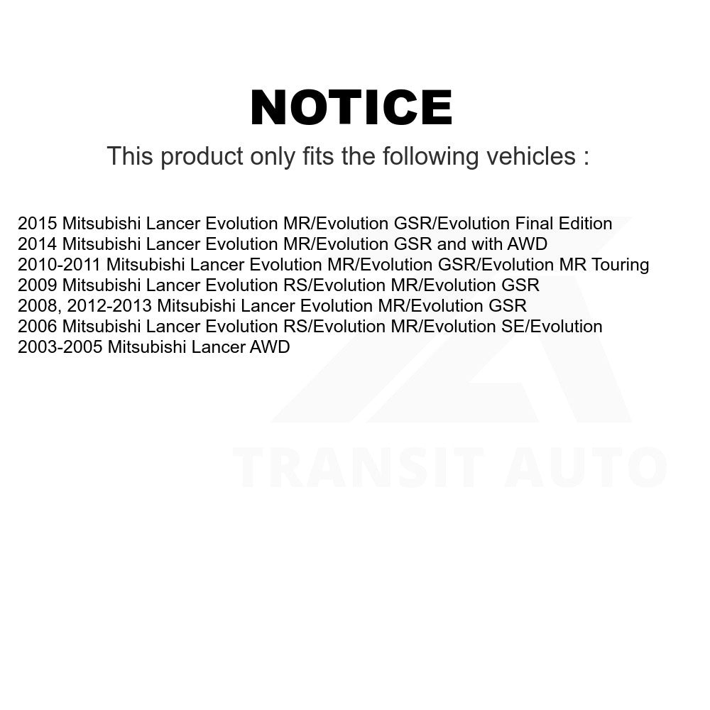 Front Suspension Stabilizer Bar Link Kit For Mitsubishi Lancer