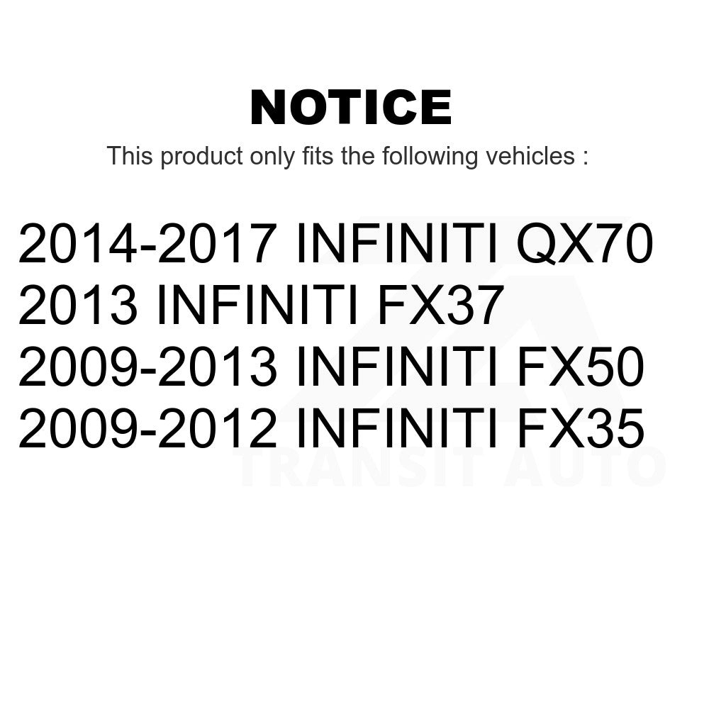 Front Suspension Sway Bar Link Kit For Infiniti FX35 QX70 FX37 FX50 INFINITI