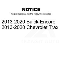 Charger l&#39;image dans la galerie, Front Suspension Sway Bar Link Kit For 2013-2020 Buick Encore Chevrolet Trax