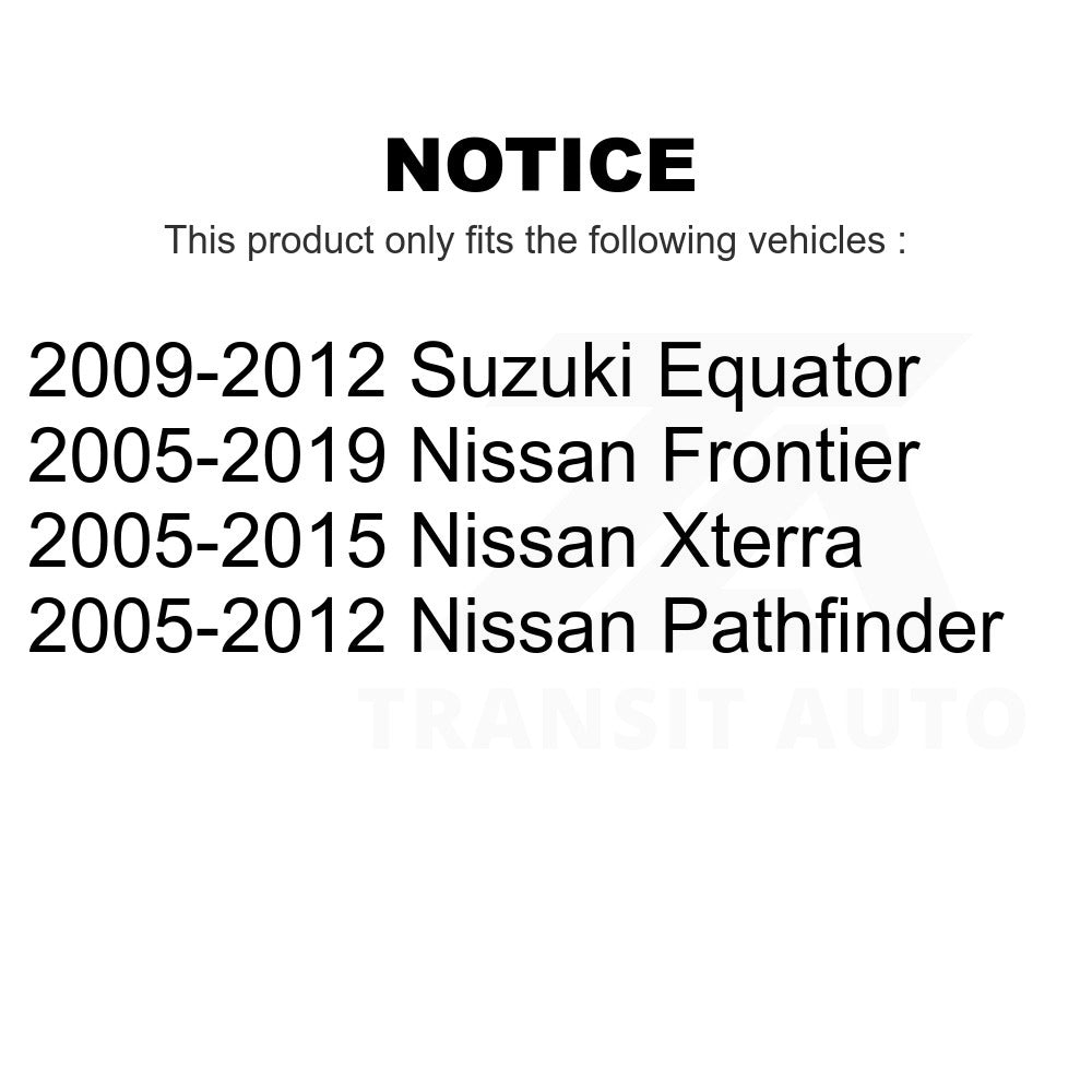 Front Suspension Sway Bar Link Kit For Nissan Frontier Pathfinder Xterra Suzuki