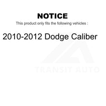 Charger l&#39;image dans la galerie, Rear Suspension Stabilizer Bar Link Pair For 2010-2012 Dodge Caliber