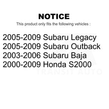 Load image into Gallery viewer, Rear Suspension Sway Bar Link Pair For Subaru Outback Legacy Honda S2000 Baja