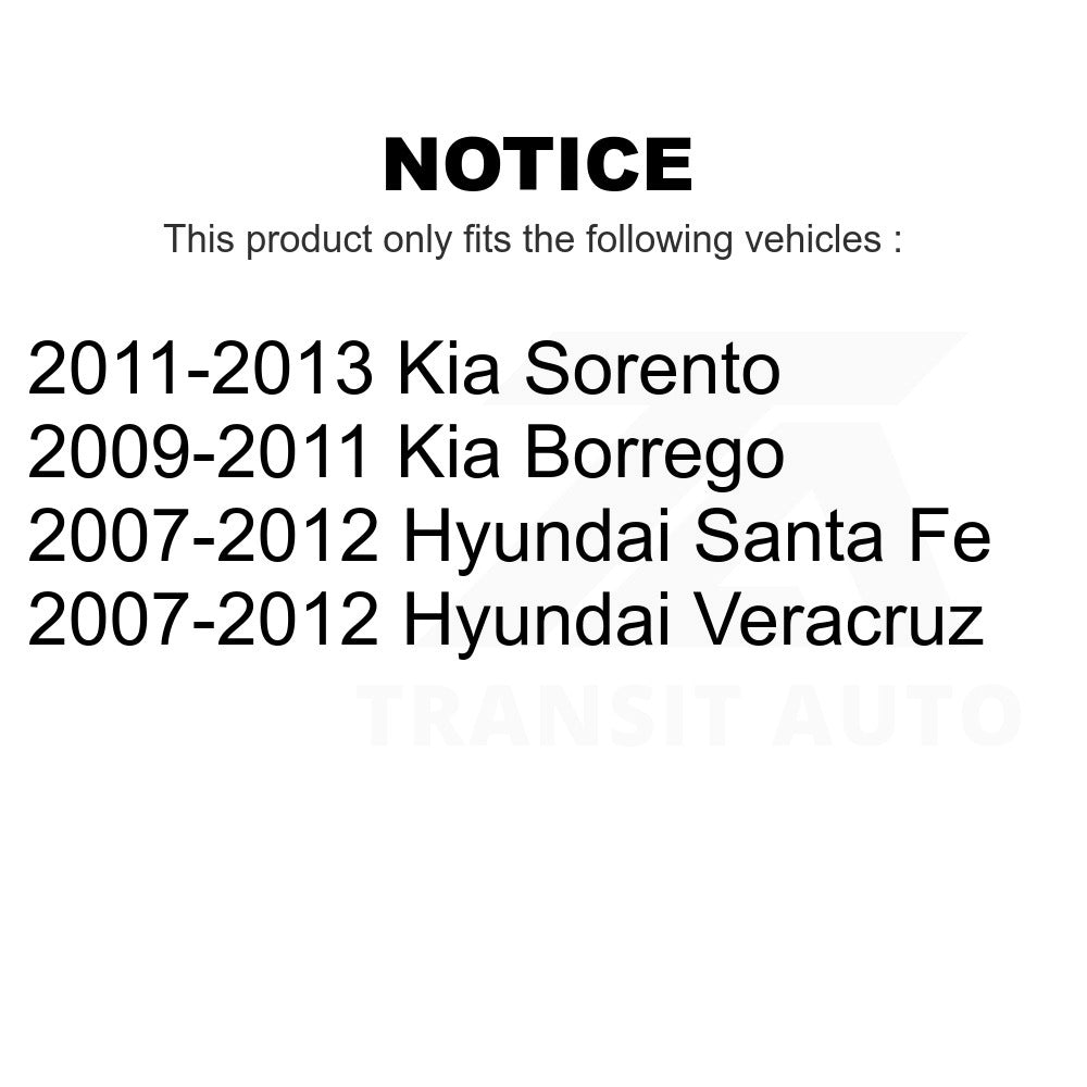 Rear Suspension Sway Bar Link Pair For Hyundai Santa Fe Kia Sorento Veracruz