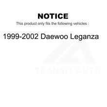 Load image into Gallery viewer, Rear Suspension Stabilizer Bar Link Pair For 1999-2002 Daewoo Leganza