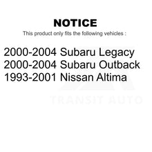 Charger l&#39;image dans la galerie, Rear Suspension Stabilizer Bar Link Pair For Subaru Outback Nissan Altima Legacy