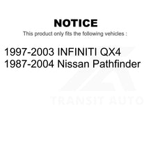 Charger l&#39;image dans la galerie, Rear Suspension Sway Bar Link Pair For Nissan Pathfinder Infiniti QX4 INFINITI