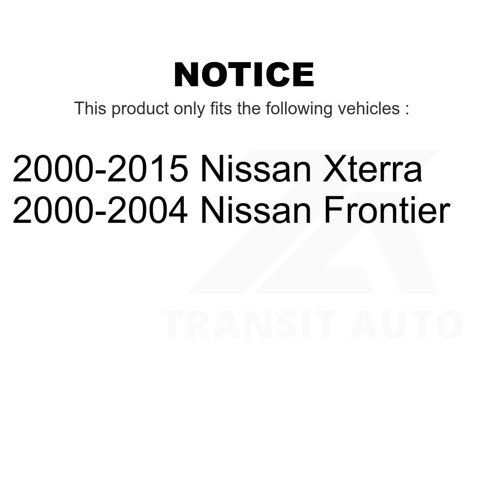 Rear Suspension Stabilizer Bar Link Pair For Nissan Xterra Frontier