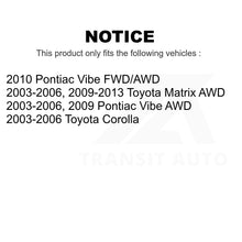 Load image into Gallery viewer, Rear Suspension Stabilizer Bar Link Pair For Toyota Corolla Matrix Pontiac Vibe