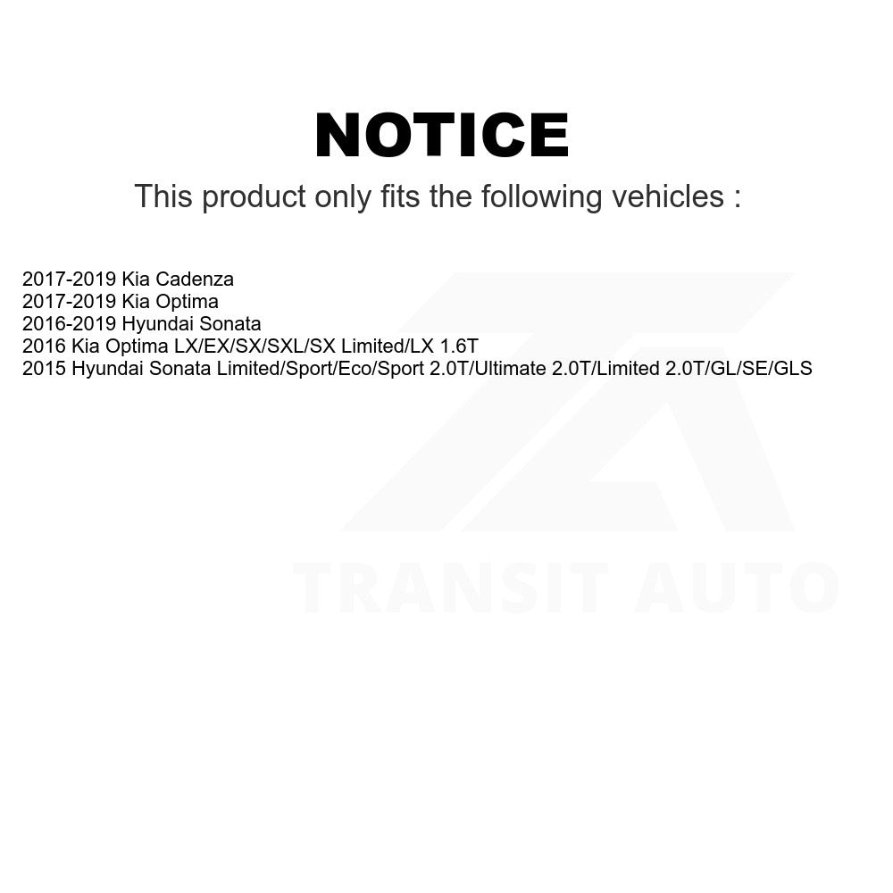 Rear Suspension Stabilizer Bar Link Kit For Hyundai Sonata Kia Optima Cadenza