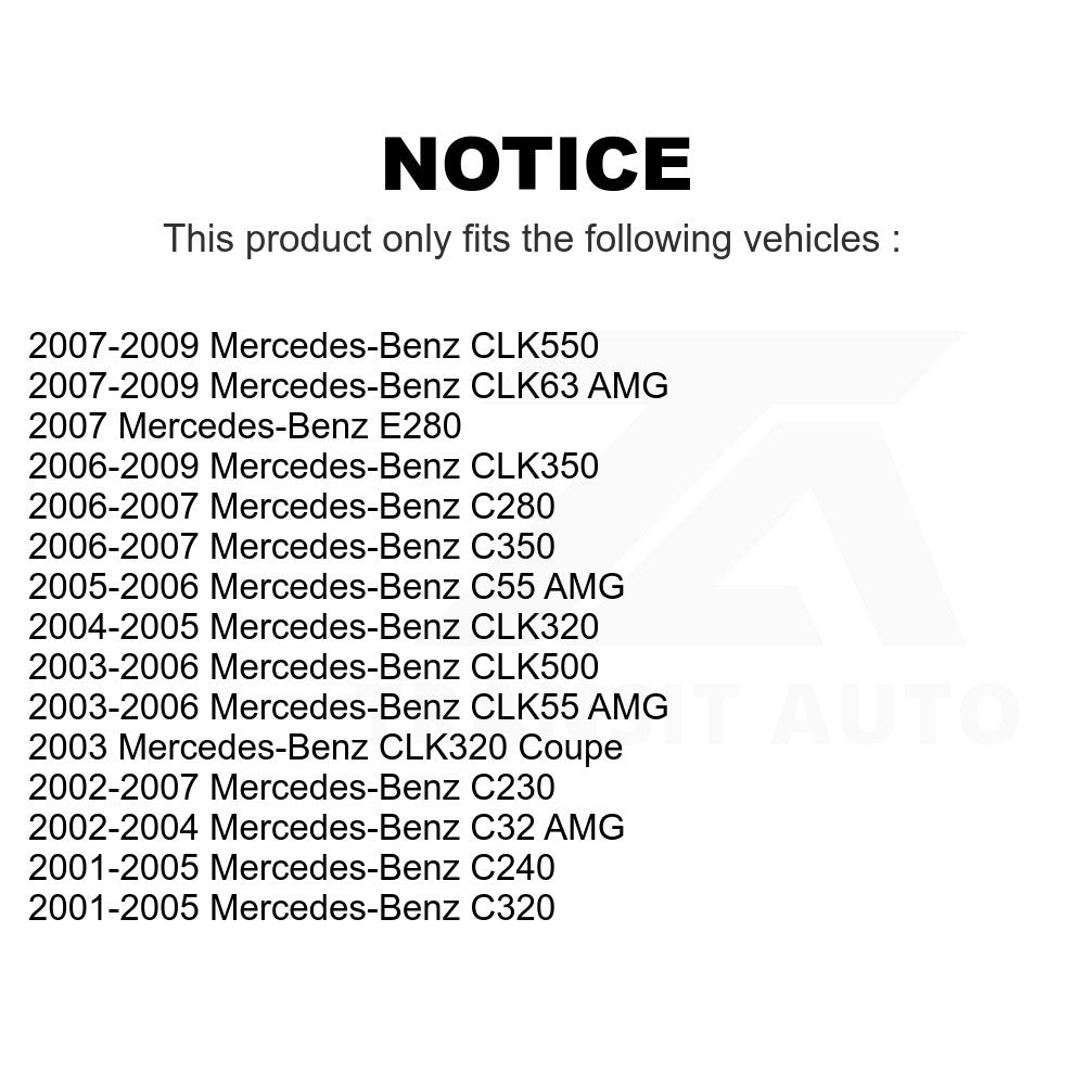 Rear Suspension Sway Bar Link Kit For Mercedes-Benz C230 C240 CLK350 C320 C280