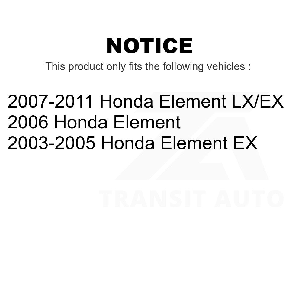 Front Suspension Ball Joints Pair For Honda Element