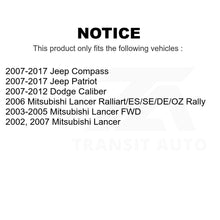 Charger l&#39;image dans la galerie, Front Ball Joints Pair For Jeep Patriot Compass Dodge Caliber Mitsubishi Lancer
