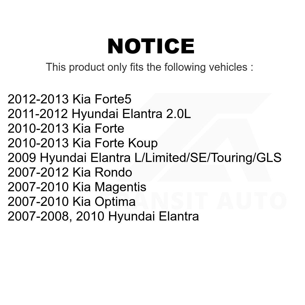 Front Ball Joints Pair For Hyundai Elantra Kia Forte Optima Rondo Koup Forte5
