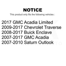 Charger l&#39;image dans la galerie, Front Ball Joints Pair For Chevrolet Traverse GMC Acadia Buick Enclave Saturn
