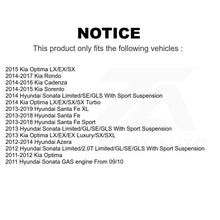 Charger l&#39;image dans la galerie, Front Ball Joint Pair For Hyundai Kia Sonata Optima Santa Fe Sport Sorento Azera