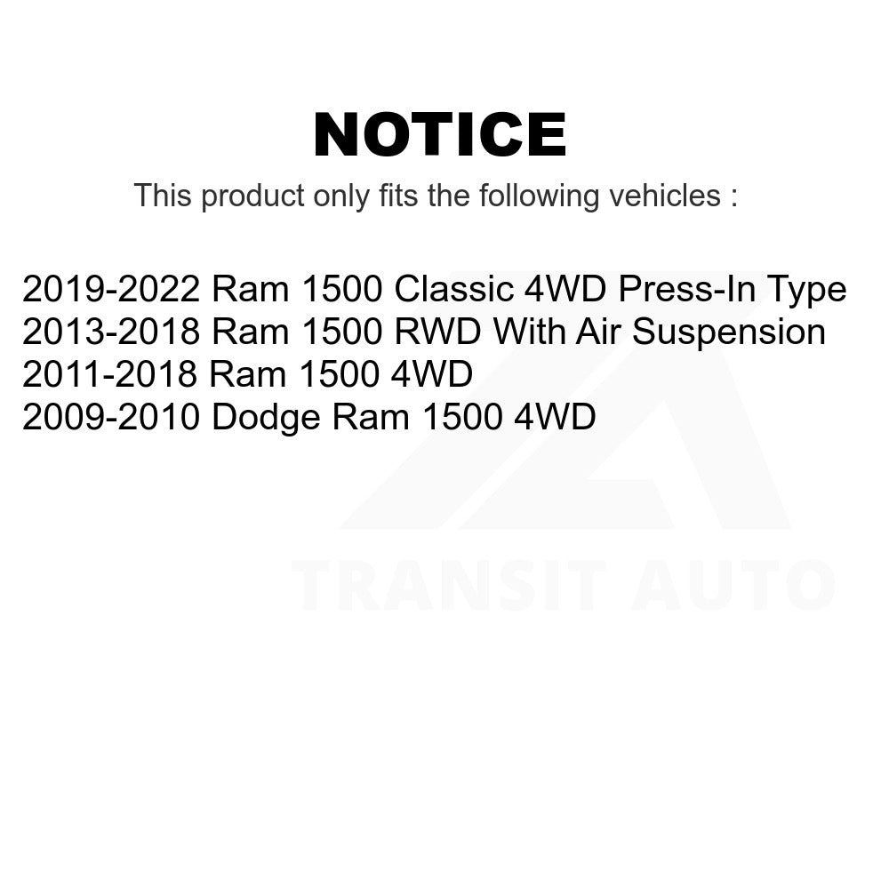 Front Suspension Ball Joints Pair For Ram 1500 Dodge Classic