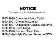 Charger l&#39;image dans la galerie, Front Ball Joints Pair For Chevrolet Lumina Buick Regal Oldsmobile Cutlass Monte