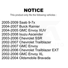 Charger l&#39;image dans la galerie, Front Ball Joints Pair For Chevrolet Trailblazer GMC Envoy EXT XL Buick Rainier