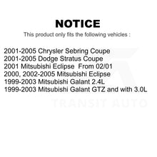 Charger l&#39;image dans la galerie, Front Ball Joints Pair For Mitsubishi Chrysler Sebring Dodge Stratus Eclipse